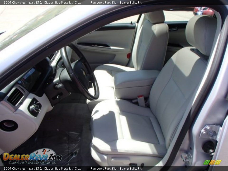 2006 Chevrolet Impala LTZ Glacier Blue Metallic / Gray Photo #11