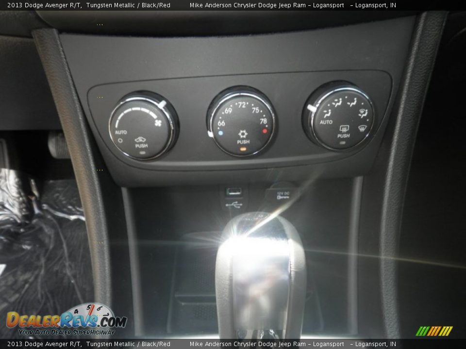 2013 Dodge Avenger R/T Tungsten Metallic / Black/Red Photo #8
