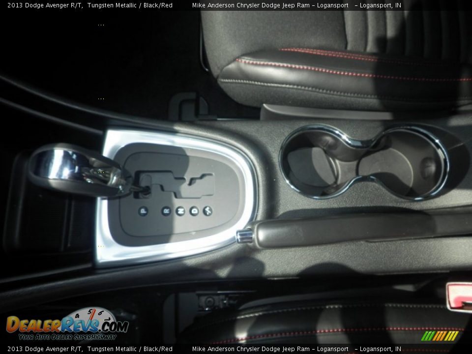 2013 Dodge Avenger R/T Tungsten Metallic / Black/Red Photo #9