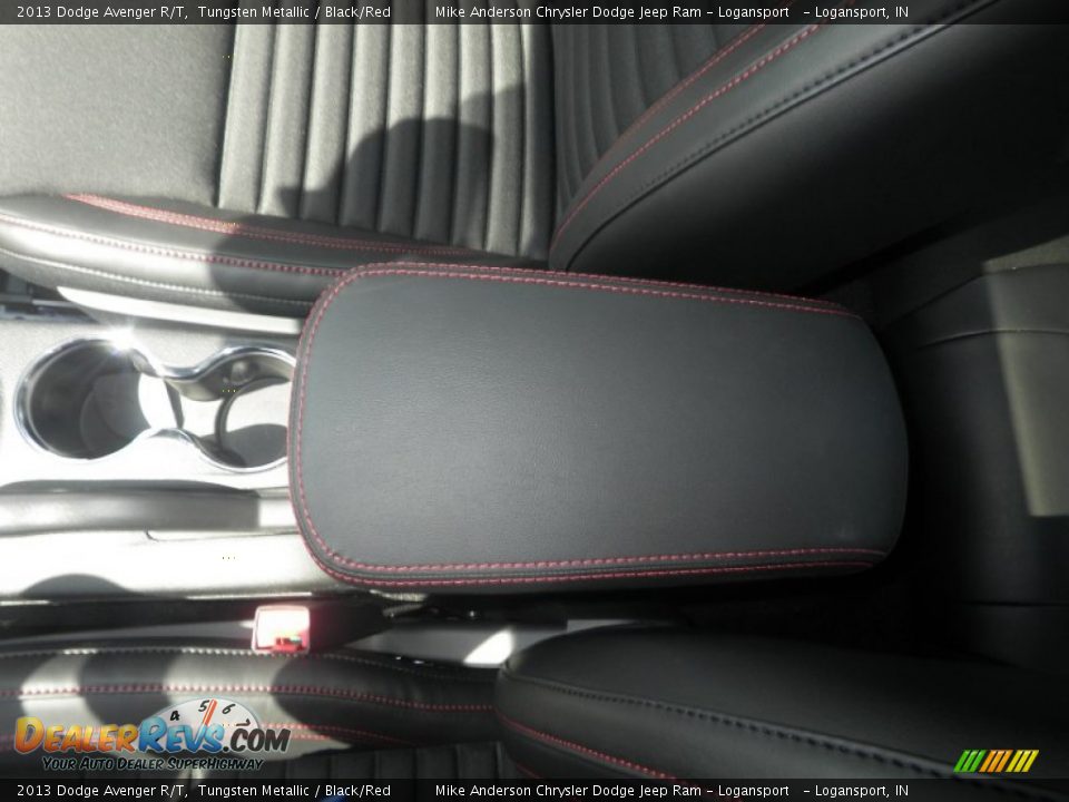 2013 Dodge Avenger R/T Tungsten Metallic / Black/Red Photo #10