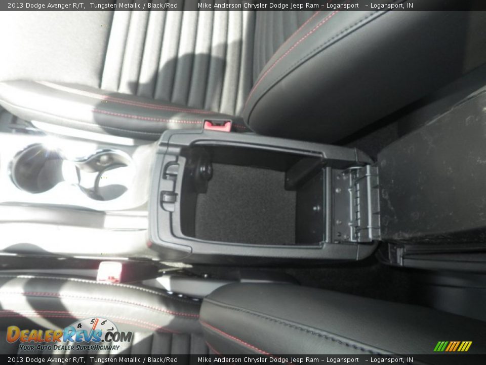 2013 Dodge Avenger R/T Tungsten Metallic / Black/Red Photo #11