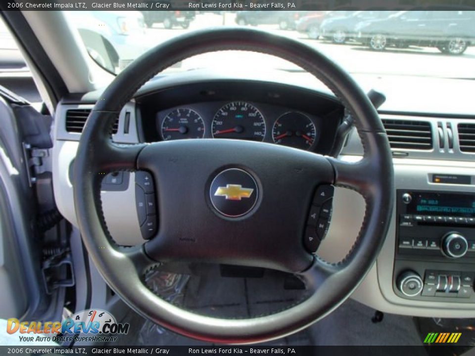 2006 Chevrolet Impala LTZ Glacier Blue Metallic / Gray Photo #18