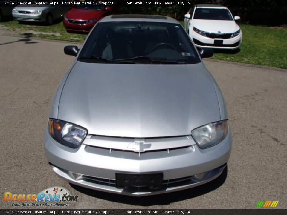 2004 Chevrolet Cavalier Coupe Ultra Silver Metallic / Graphite Photo #3