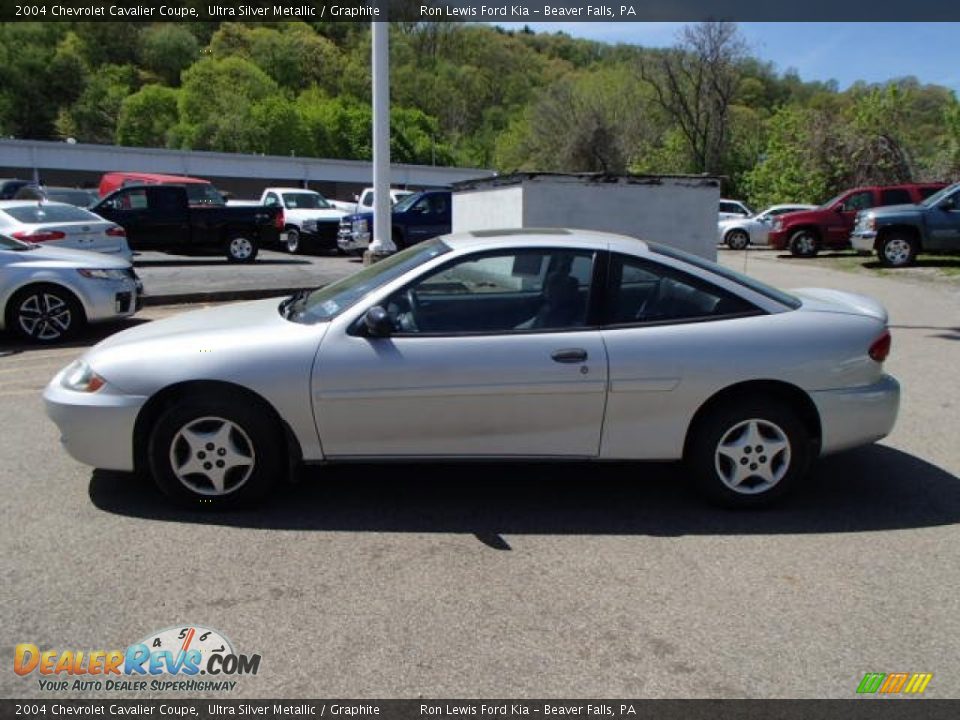 2004 Chevrolet Cavalier Coupe Ultra Silver Metallic / Graphite Photo #5