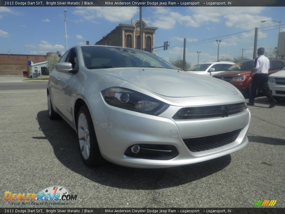 2013 Dodge Dart SXT Bright Silver Metallic / Black Photo #1