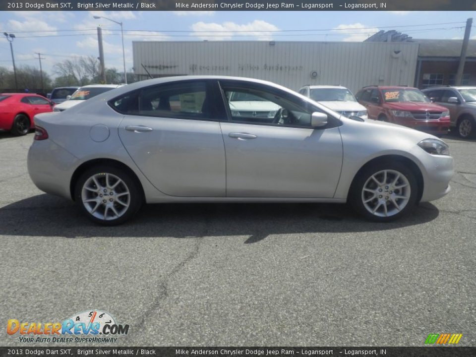 2013 Dodge Dart SXT Bright Silver Metallic / Black Photo #2