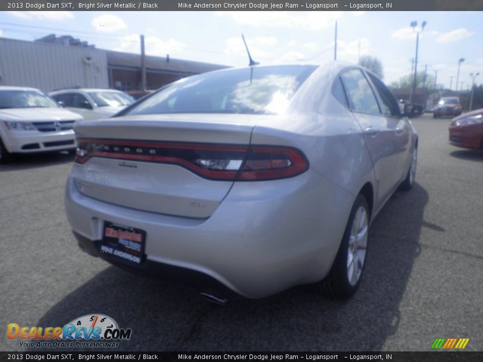 2013 Dodge Dart SXT Bright Silver Metallic / Black Photo #3