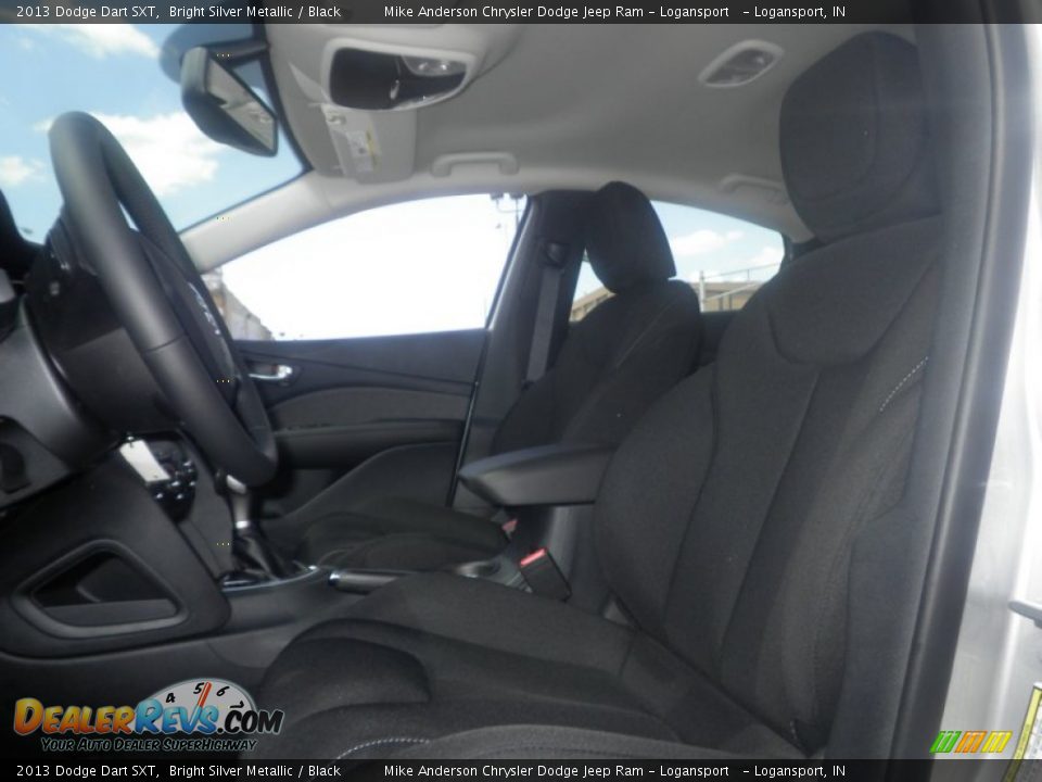 2013 Dodge Dart SXT Bright Silver Metallic / Black Photo #4