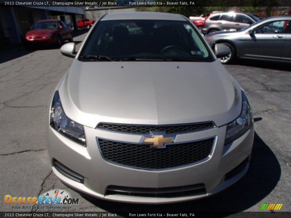 2013 Chevrolet Cruze LT Champagne Silver Metallic / Jet Black Photo #3