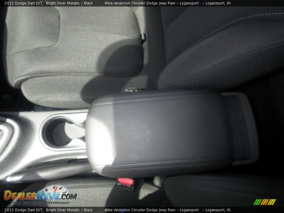 2013 Dodge Dart SXT Bright Silver Metallic / Black Photo #9