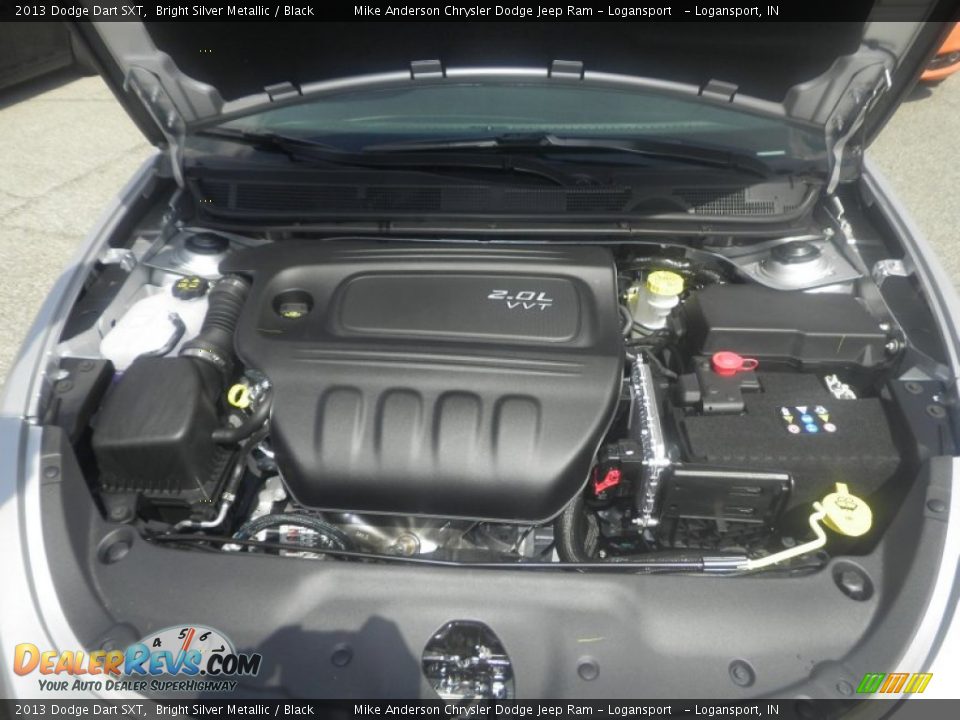 2013 Dodge Dart SXT Bright Silver Metallic / Black Photo #12
