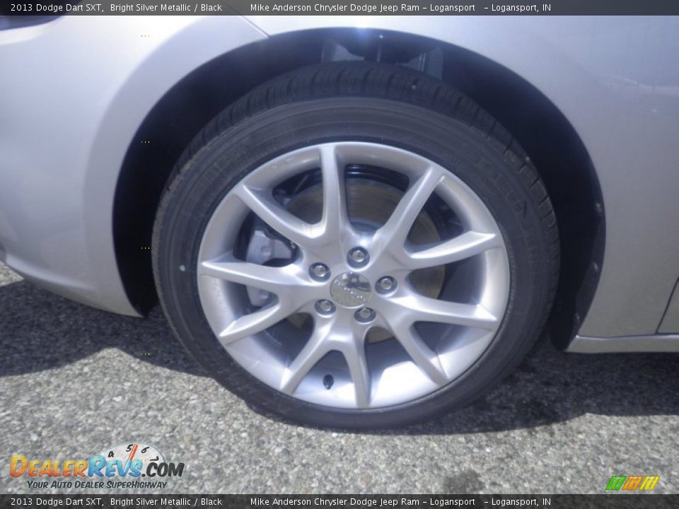 2013 Dodge Dart SXT Bright Silver Metallic / Black Photo #13