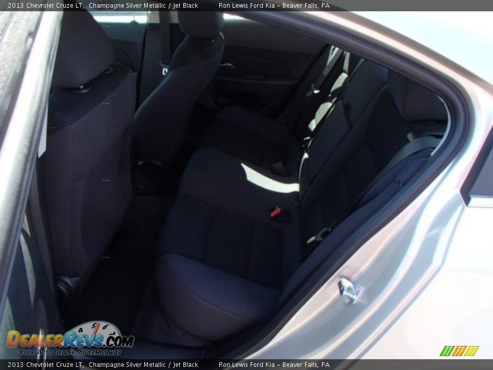 2013 Chevrolet Cruze LT Champagne Silver Metallic / Jet Black Photo #13