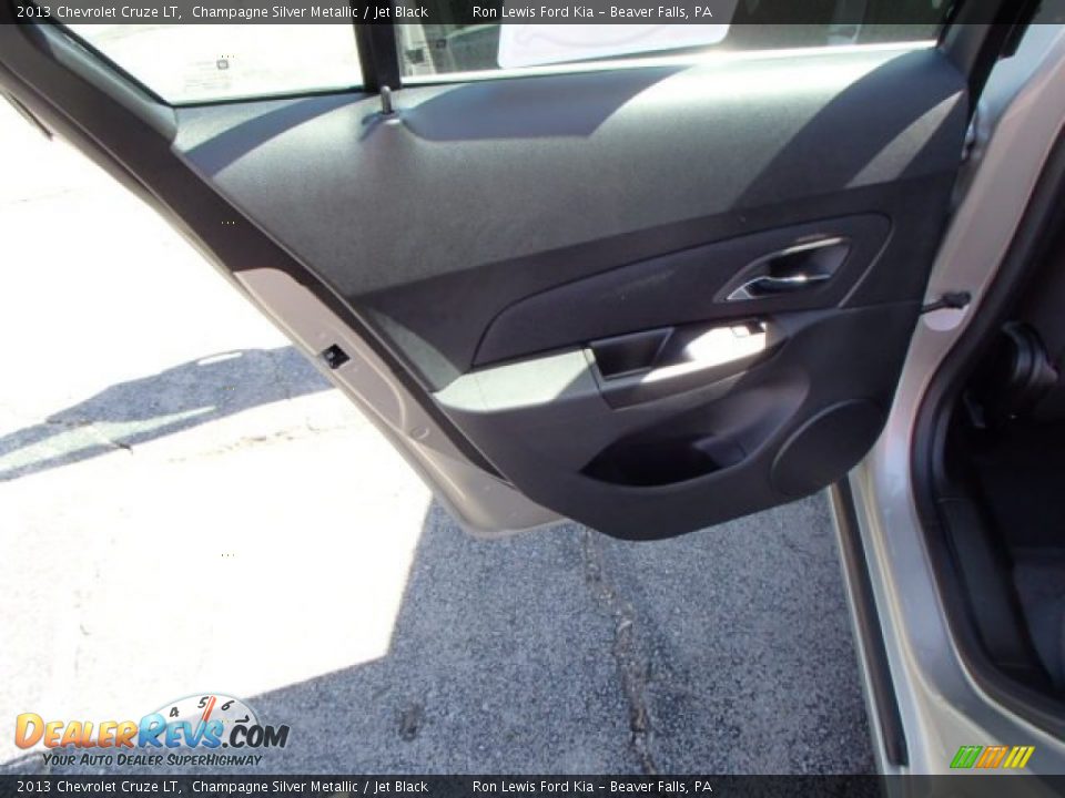 2013 Chevrolet Cruze LT Champagne Silver Metallic / Jet Black Photo #14