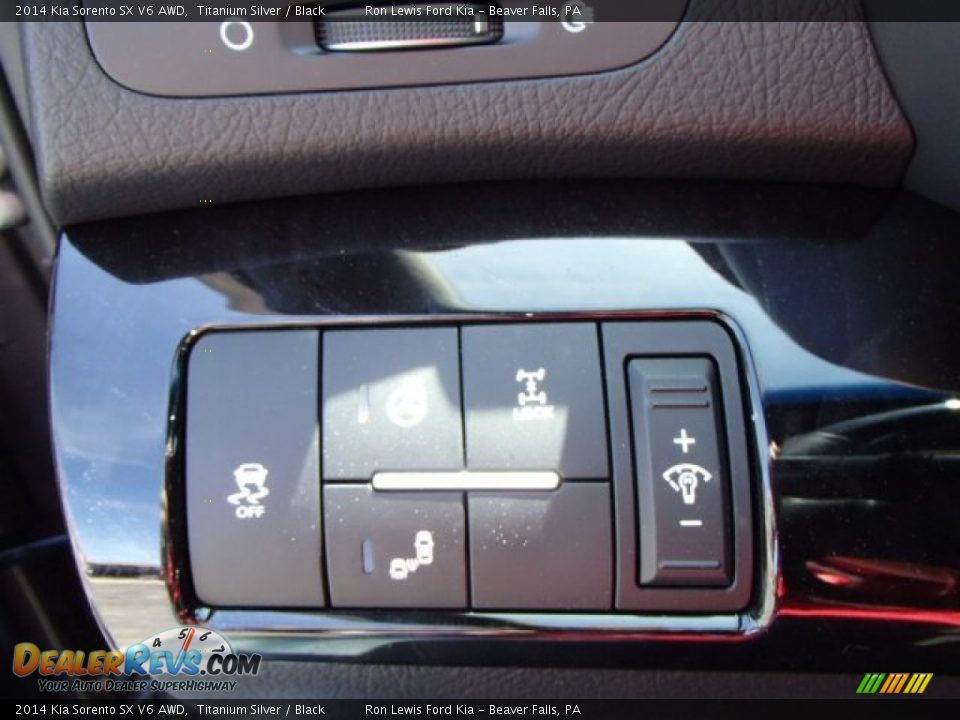 2014 Kia Sorento SX V6 AWD Titanium Silver / Black Photo #16