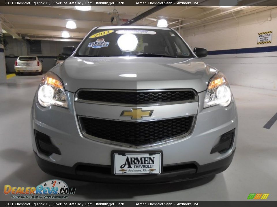 2011 Chevrolet Equinox LS Silver Ice Metallic / Light Titanium/Jet Black Photo #2
