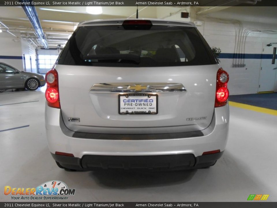 2011 Chevrolet Equinox LS Silver Ice Metallic / Light Titanium/Jet Black Photo #6