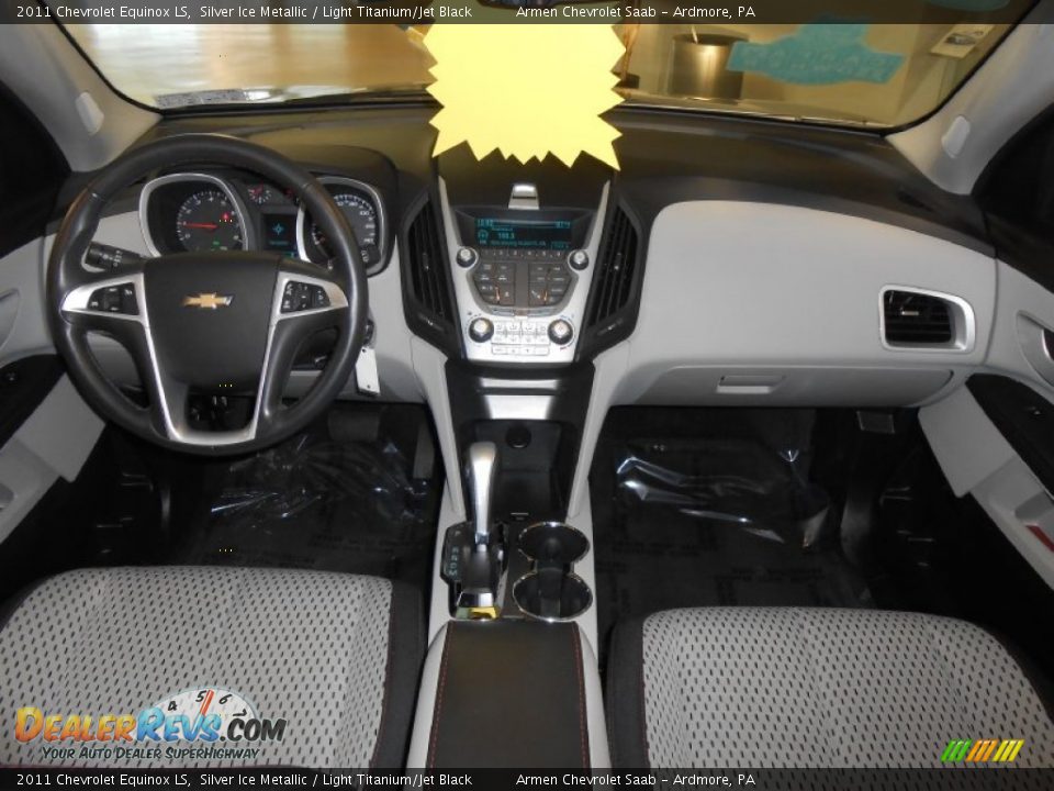 2011 Chevrolet Equinox LS Silver Ice Metallic / Light Titanium/Jet Black Photo #18