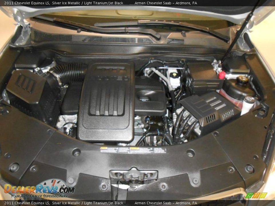 2011 Chevrolet Equinox LS Silver Ice Metallic / Light Titanium/Jet Black Photo #20