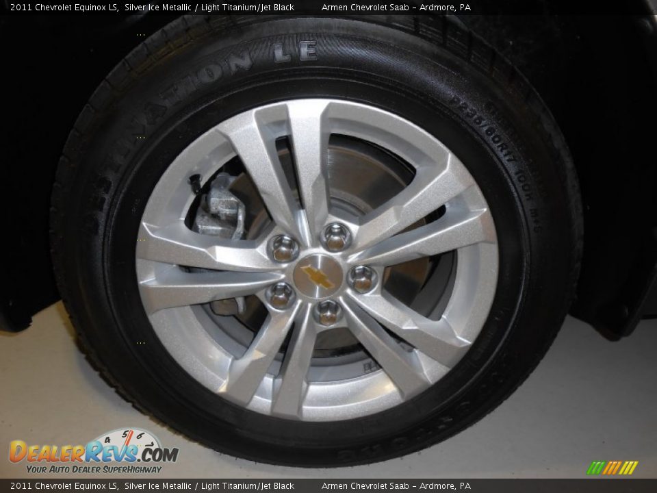 2011 Chevrolet Equinox LS Silver Ice Metallic / Light Titanium/Jet Black Photo #21