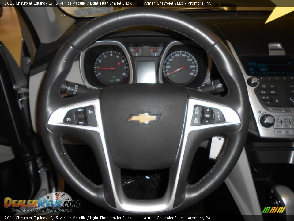 2011 Chevrolet Equinox LS Silver Ice Metallic / Light Titanium/Jet Black Photo #24