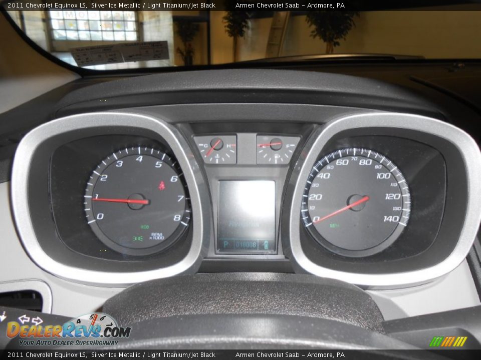 2011 Chevrolet Equinox LS Silver Ice Metallic / Light Titanium/Jet Black Photo #25