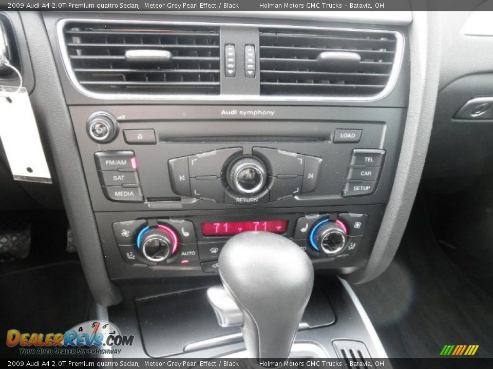 2009 Audi A4 2.0T Premium quattro Sedan Meteor Grey Pearl Effect / Black Photo #7