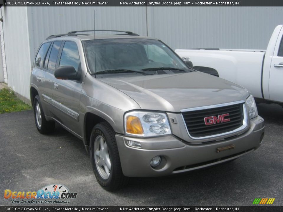 2003 GMC Envoy SLT 4x4 Pewter Metallic / Medium Pewter Photo #1
