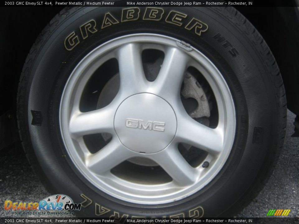 2003 GMC Envoy SLT 4x4 Pewter Metallic / Medium Pewter Photo #3