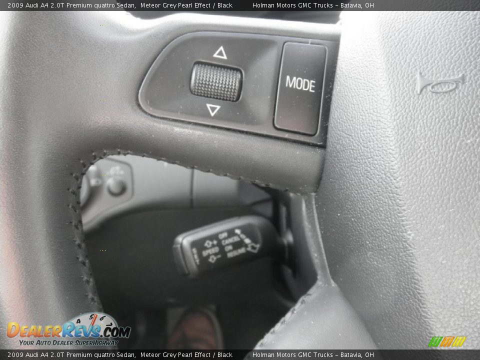 2009 Audi A4 2.0T Premium quattro Sedan Meteor Grey Pearl Effect / Black Photo #11