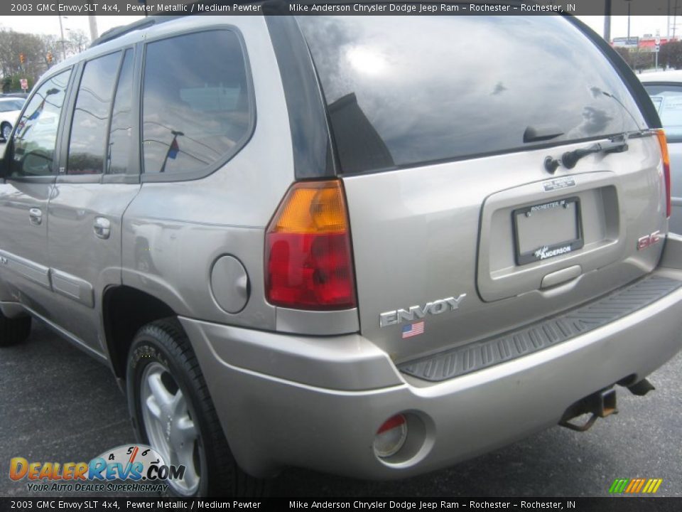2003 GMC Envoy SLT 4x4 Pewter Metallic / Medium Pewter Photo #4