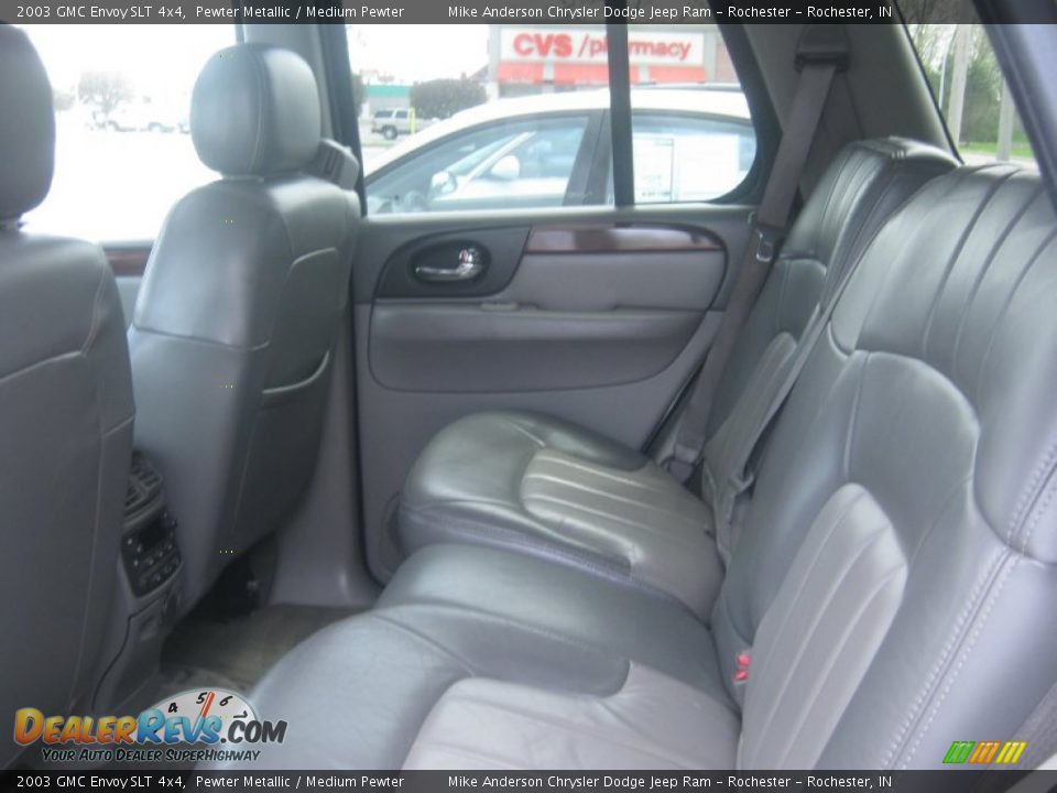 2003 GMC Envoy SLT 4x4 Pewter Metallic / Medium Pewter Photo #6