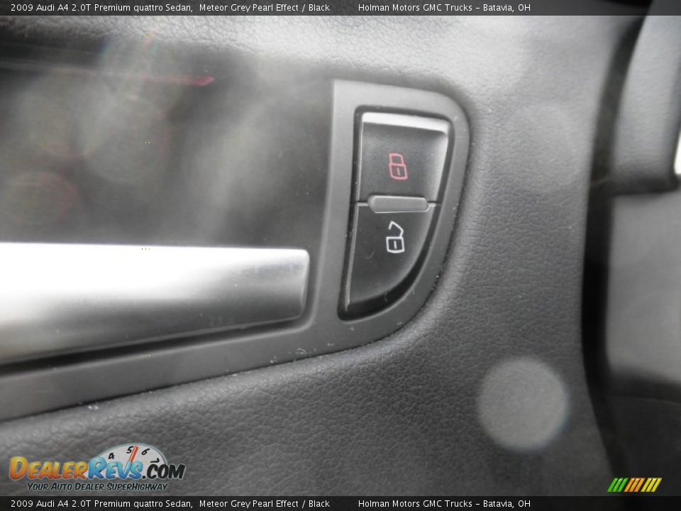 2009 Audi A4 2.0T Premium quattro Sedan Meteor Grey Pearl Effect / Black Photo #14