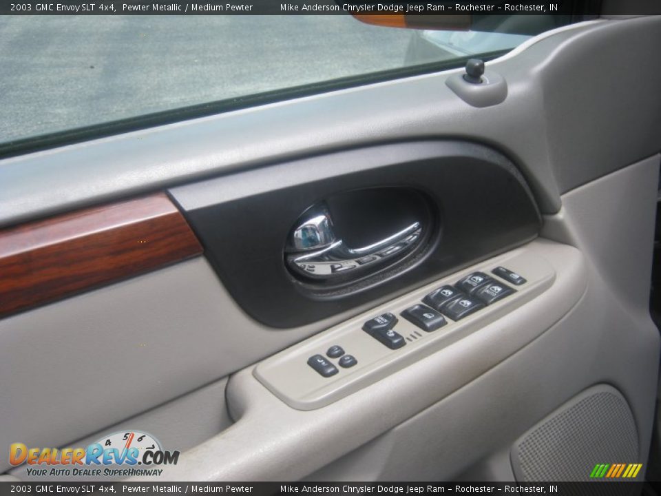 2003 GMC Envoy SLT 4x4 Pewter Metallic / Medium Pewter Photo #7