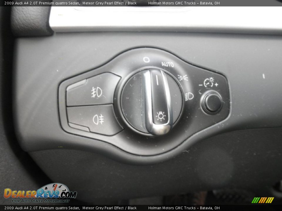 2009 Audi A4 2.0T Premium quattro Sedan Meteor Grey Pearl Effect / Black Photo #15