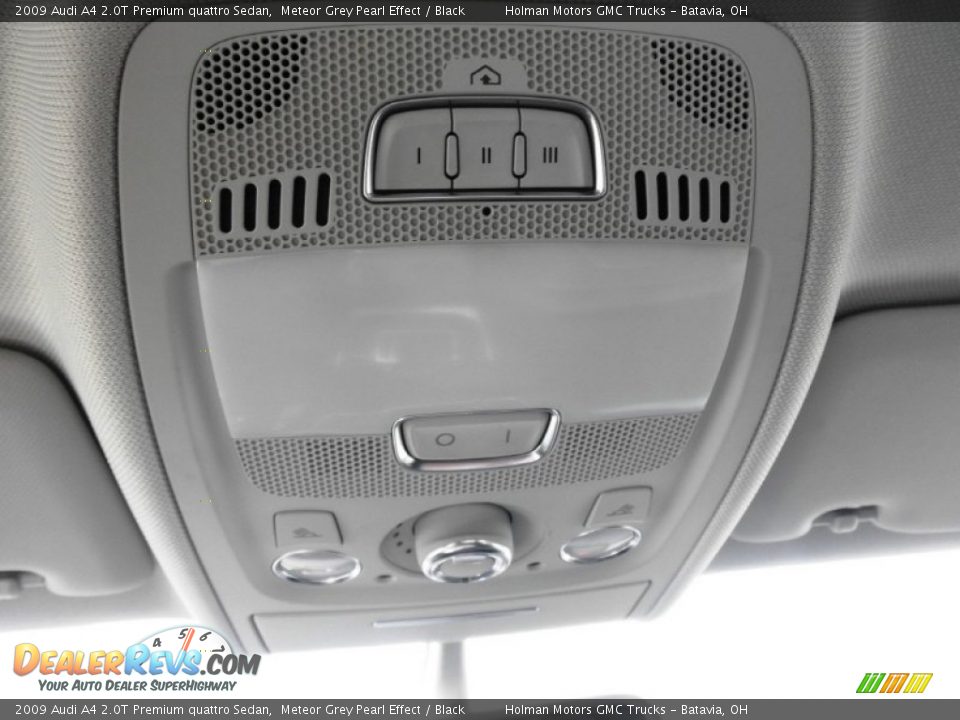 2009 Audi A4 2.0T Premium quattro Sedan Meteor Grey Pearl Effect / Black Photo #16