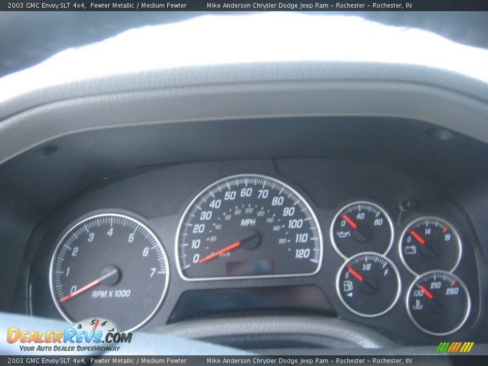 2003 GMC Envoy SLT 4x4 Pewter Metallic / Medium Pewter Photo #9