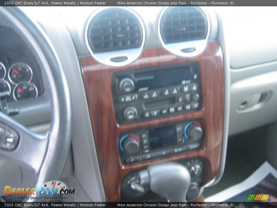 2003 GMC Envoy SLT 4x4 Pewter Metallic / Medium Pewter Photo #10