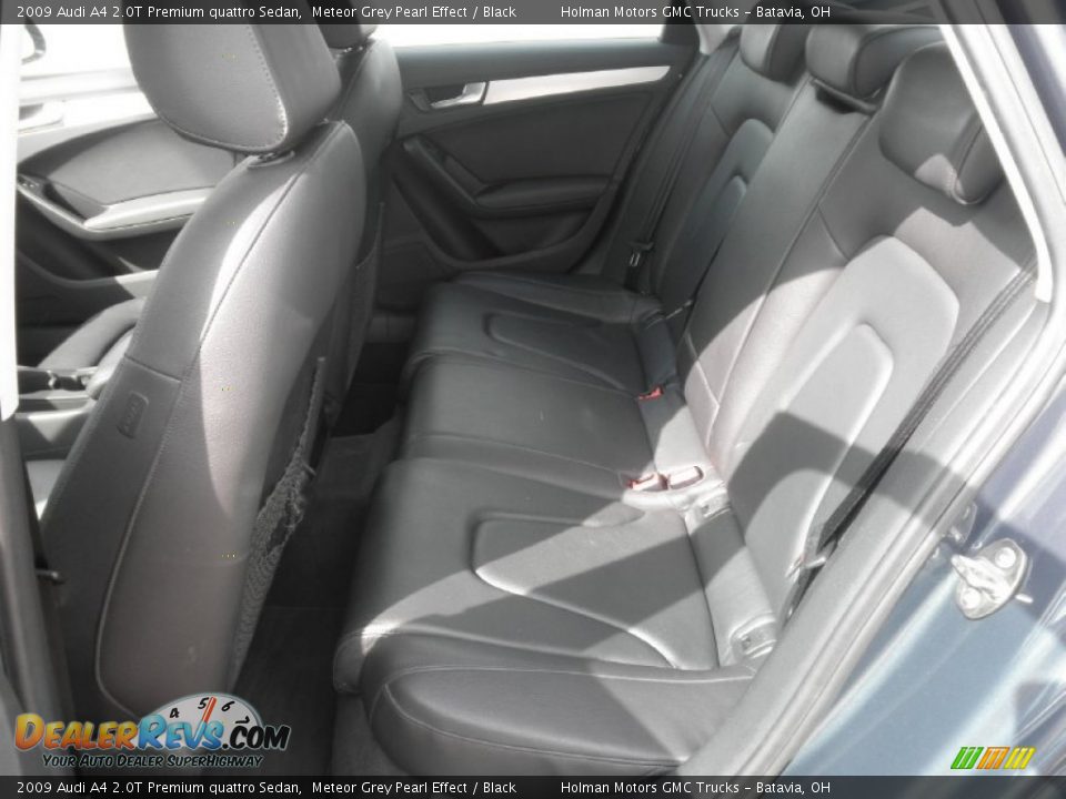 2009 Audi A4 2.0T Premium quattro Sedan Meteor Grey Pearl Effect / Black Photo #19
