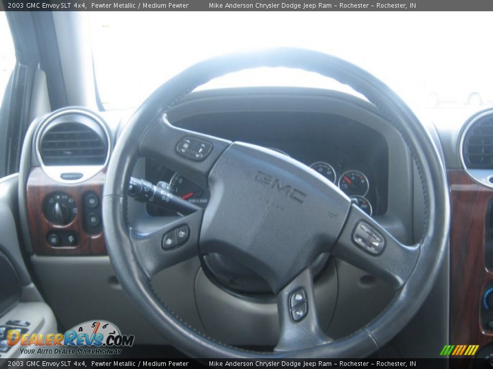 2003 GMC Envoy SLT 4x4 Pewter Metallic / Medium Pewter Photo #13