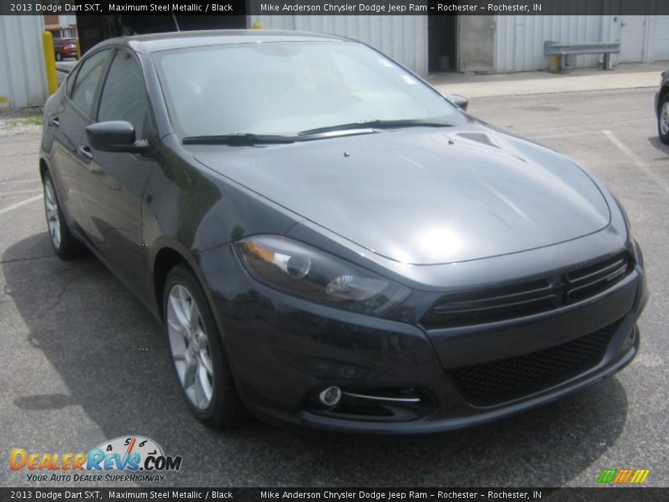 2013 Dodge Dart SXT Maximum Steel Metallic / Black Photo #1