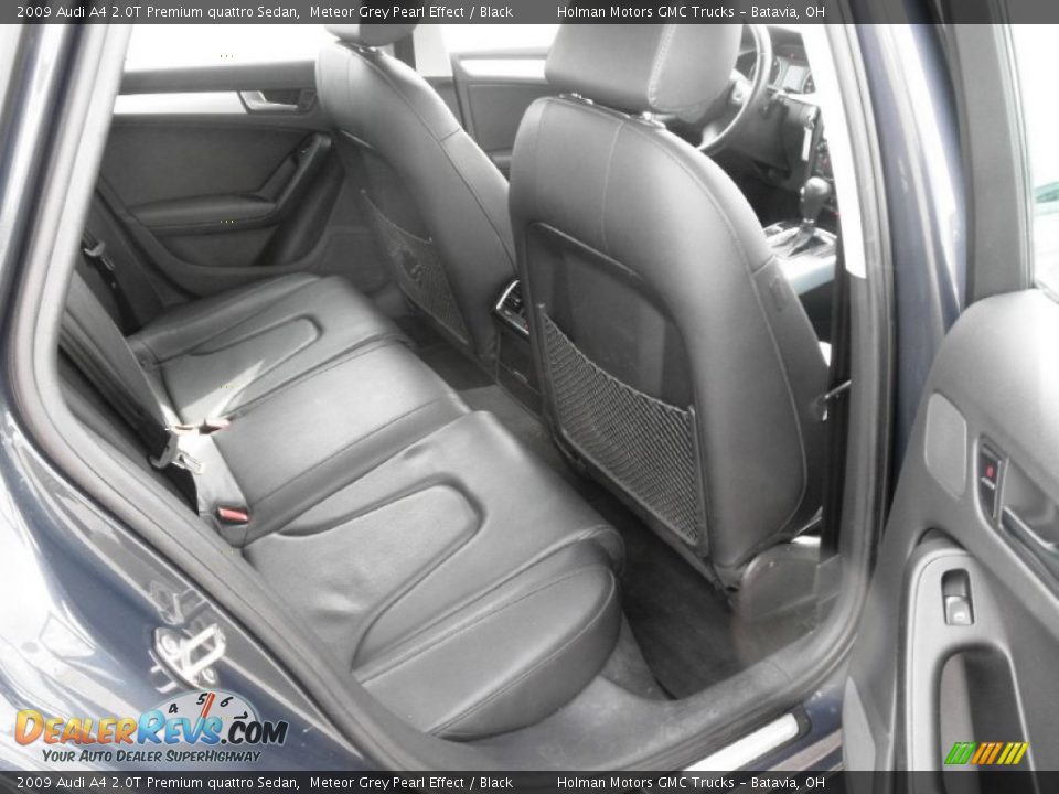 2009 Audi A4 2.0T Premium quattro Sedan Meteor Grey Pearl Effect / Black Photo #23
