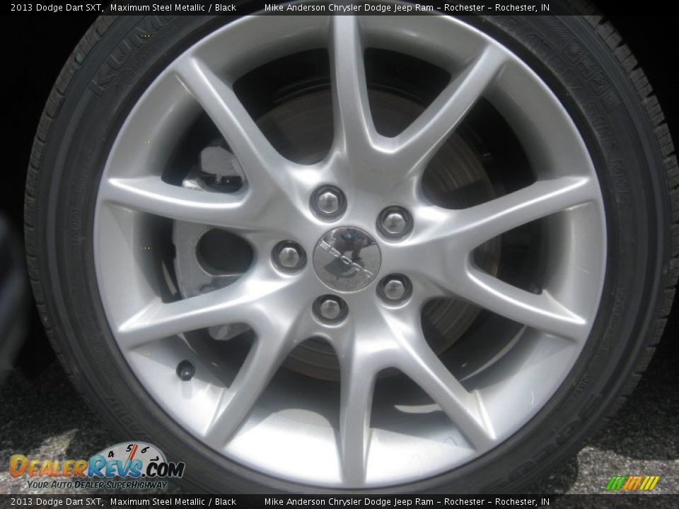 2013 Dodge Dart SXT Maximum Steel Metallic / Black Photo #6
