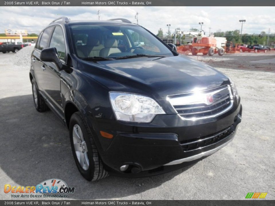 2008 Saturn VUE XR Black Onyx / Tan Photo #2