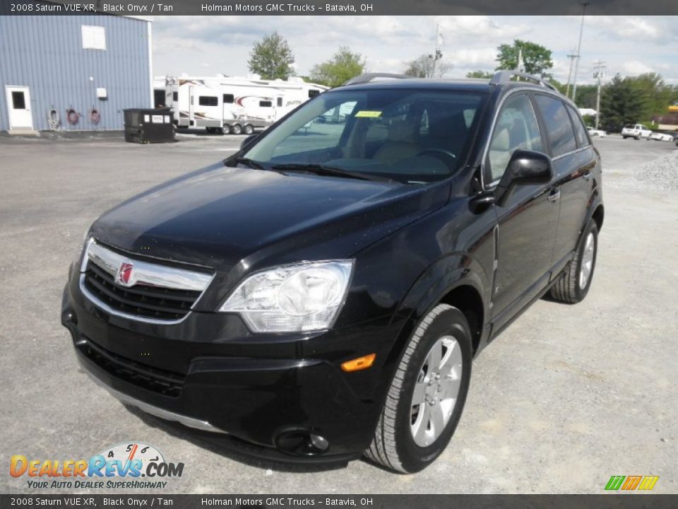 2008 Saturn VUE XR Black Onyx / Tan Photo #3