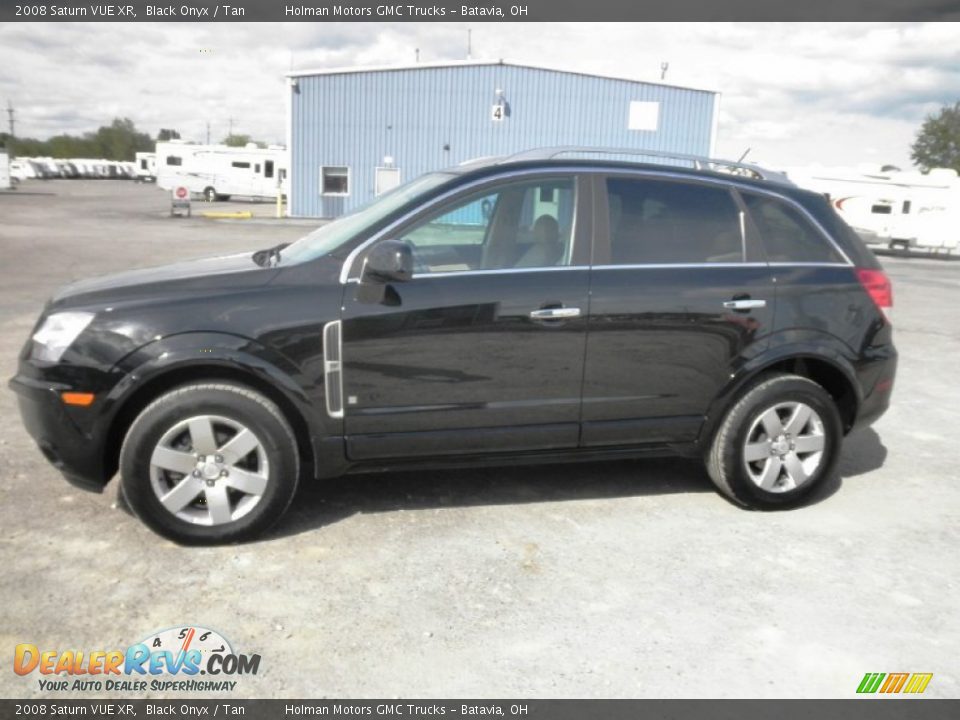 2008 Saturn VUE XR Black Onyx / Tan Photo #4