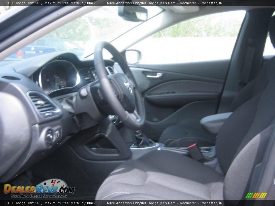 2013 Dodge Dart SXT Maximum Steel Metallic / Black Photo #9