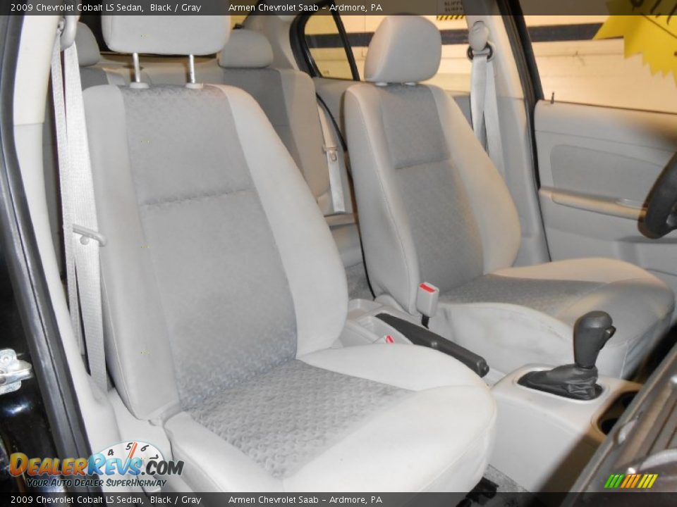 2009 Chevrolet Cobalt LS Sedan Black / Gray Photo #14