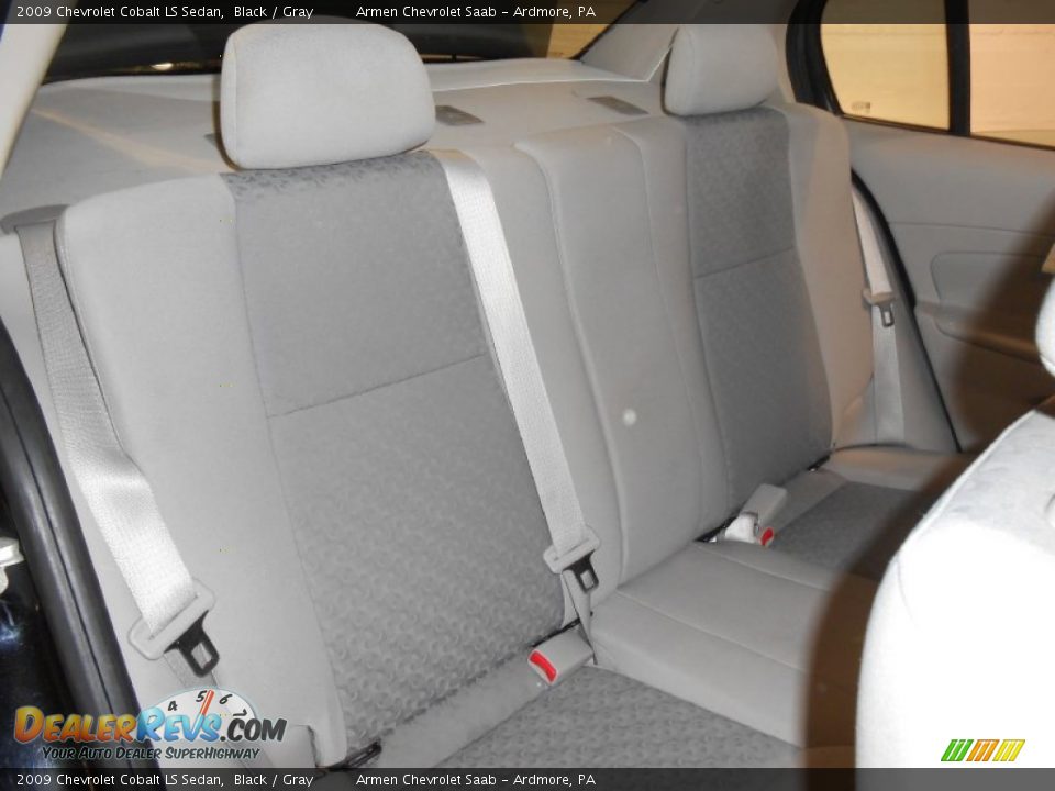 2009 Chevrolet Cobalt LS Sedan Black / Gray Photo #15