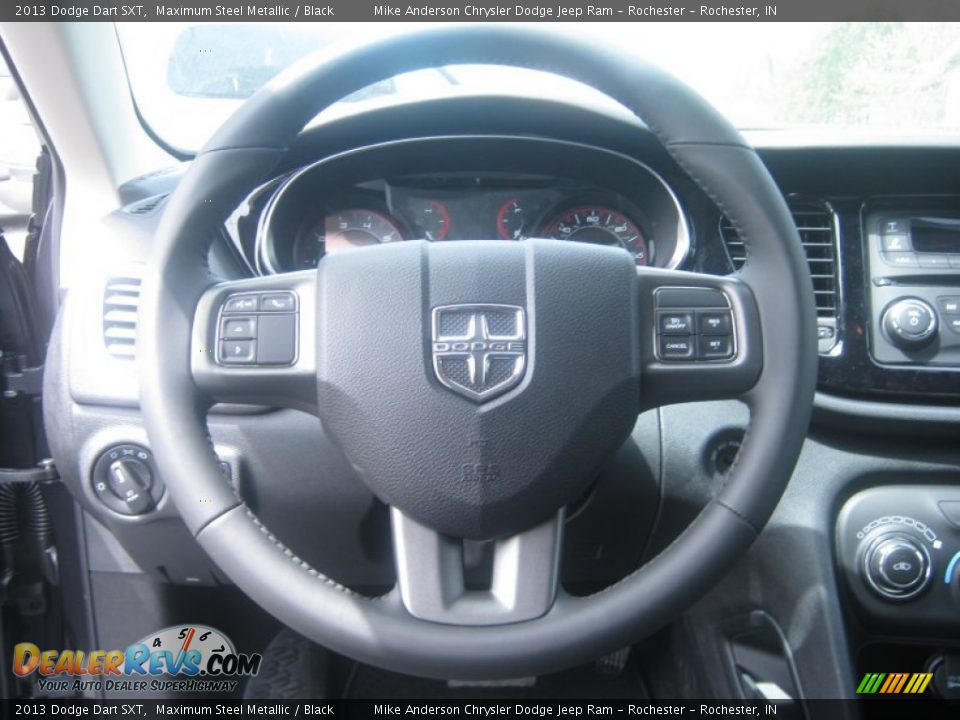 2013 Dodge Dart SXT Maximum Steel Metallic / Black Photo #11